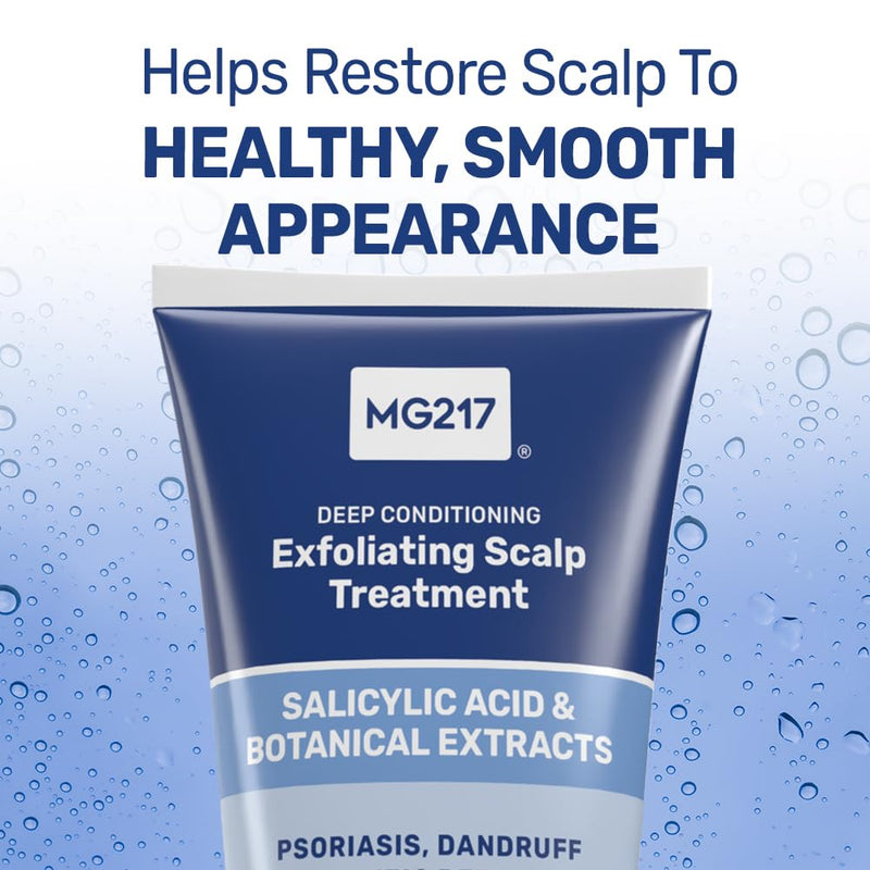 MG217 Deep Conditioning Salicylic Acid Scalp Care for Psoriasis, Exfoliating and Hydrating Formula, Sulfate-Free, Paraben-Free, Cruelty-Free, Fragrance-Free, 6 fl oz Infinity Warehouse