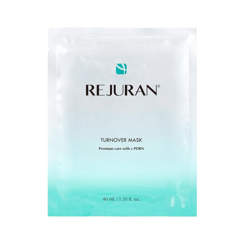 REJURAN® Turnover Mask, c-PDRN® (5ea) – Original Salmon DNA for Firming, Hydration, Repairing & Revitalizing. Achieve Youthful, Radiant Skin. Korean Skincare. Ultra Microfiber Sheet Mask Infinity Warehouse