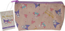 Sanrio My Melody × Kuromi Boat Type Cosmetics Pouch Bag (Happiness） Friend