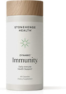 Stonehenge Health Dynamic Immunity Daily Supplement 10-in-1 Immune Boosters Zinc, Elderberry, Echinacea, Vitamin C & Probiotic L. Acidophilus – Supports Immune System 60 Capsules (2 Pack) Infinity Warehouse