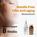 JEU'DEMEURE Dermishuttle Face Lifting Kit – Deep-Absorbing Needle-Free Serum with Collagen, Hyaluronic Acid, Peptide – Targets Wrinkles, Lifting & Skin Renewal Without Microneedling Infinity Warehouse