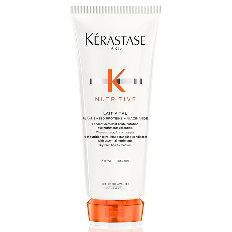 Kerastase Nutritive Lait Vital Hydrating Conditioner | Adds Moisture, Shine, and Nourishment | Smoothing and Softening Deep Conditioner | With Niacinamide | For Fine to Medium Dry Hair Infinity Warehouse