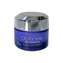 Skinnutritions (Pack of 2) ??ay Regenerist RETINOL 24 Night EYE Cream, Vitamin B3, Fragrance Free, 0.5 Fl Oz (15 mL) EACH Skinnutritions
