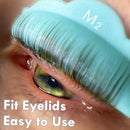Lash Lift Pads, DIY Eyelash Lifting At Home, Eyelash Perm Rods, Y Brush Tool, Sky Blue Lashlifting Shields, Reusable Soft Silicone Curler Shields Fit and Stay on Eyes Firmly Libeauty