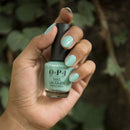 OPI Nail Lacquer, Verde Nice to Meet You, Green Nail Polish, Mexico City Collection, 0.5 fl oz OPI