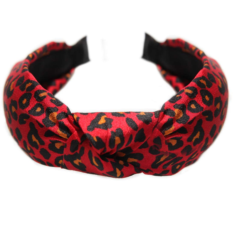 GUNIANG designer Headbands for Women Knot Head Bands Women's Hair Accessories Fashion Hairbands Leopard Print Animal Spot GUNIANG Store