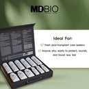 MD PLUS BIO Hair Transplant Repair Set - Hair Care Package with Shampoo, Serum and Multivitamins - Advanced Hair Care Products Containing Biotin, Keratin, Collagen – (3 Months) Infinity Warehouse