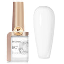 Quick Dry Nail Polish Air Fast Drying, Sheer Nude Regular Color Nail Polish Holographic High Coverage Nail Lacquer Water Based Natural Nail Art Valentine's Day Gift No Required UV LED, 12ML Infinity Warehouse
