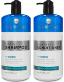 Biotin Shampoo and Conditioner and Hair Mask for Hair Growth - Thickening Anti Hair Loss Shampoo Treatment - Regrowth Shampoo & Conditioner & Hair Mask for Dry Normal Oily & Color Treated Hair BELLISSO