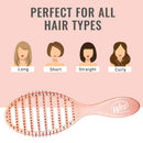 Wet Brush Osmosis Speed Dry Hair Brush - Coral - Vented Design and Ultra Soft HeatFlex Bristles Are Blow Dry Safe With Ergonomic Handle Manages Tangle and Uncontrollable Hair - Pain-Free Wet Brush