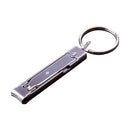 Munkees Ultra-Thin Nail Clippers Keychain, Mini Foldable Nail Cutter with Key Ring, Small Portable Stainless Steel Pocket Manicure Set for Travel, Camping, & Outdoors AceCamp
