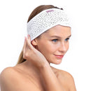 Kitsch Microfiber Spa Headband for Washing Face, Microfiber Hair Towel for Drying Wet Hair, and Microfiber Scrunchies for Frizz Free, Heatless Hair Drying, Cleanse Bundle (Micro Dot) Kitsch