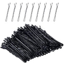 Bobby Pins,MORGLES Black Bobby Pins for Hair Bob Pins Bulk with Box 120-Count (Black,2 inch) MORGLES