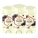 Old Spice Antiperspirant & Deodorant for Men, Invisible Solid, Volcano With Charcoal Scent, Inspired by Natural Elements, 2.6 Oz (Pack Of 3) Old Spice