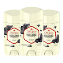 Old Spice Antiperspirant & Deodorant for Men, Invisible Solid, Volcano With Charcoal Scent, Inspired by Natural Elements, 2.6 Oz (Pack of 3) Old Spice
