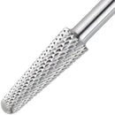 USA PANA Professional 3/32" Shank Size - Cone Shape Carbide Bit - Nail Drill Bit for Manicure Pedicure Tools Dremel Machine - Gold, Silver (Fine, Silver) PANA