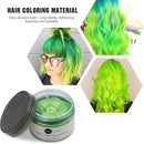 VOLLUCK 6 Colors Temporary Hair Coloring Wax - Purple Green Grey Gold Pink Blue Hair Dye - Natural Matte Hairstyle Fashion DIY Hair for Party, Cosplay, Meeting, Bar VOLLUCK