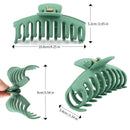12 Pack Large Hair Claw Clips for Woman, Matte Banana Clips,Strong Hold jaw clip,Hair Clamps for Thin Thick Hair,christmas gifts for women CENTSTAR