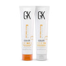Global Keratin GK Hair Moisturizing Shampoo and Conditioner Set (100ml/3.4 Fl Oz) for Color Treated Dry Damage Curly Frizzy Thinning Hair | Organic Paraben Gluten Sulfate Free All Hair Types GKhair Store