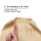 Thick Hidden Invisible Crown Flip on in Human Hair Extension One Piece Secret Miracle Wire in Hairpieces No Clip No Tape in Remy Hair Translucent Fish Line Headband 110g 20''/20inch