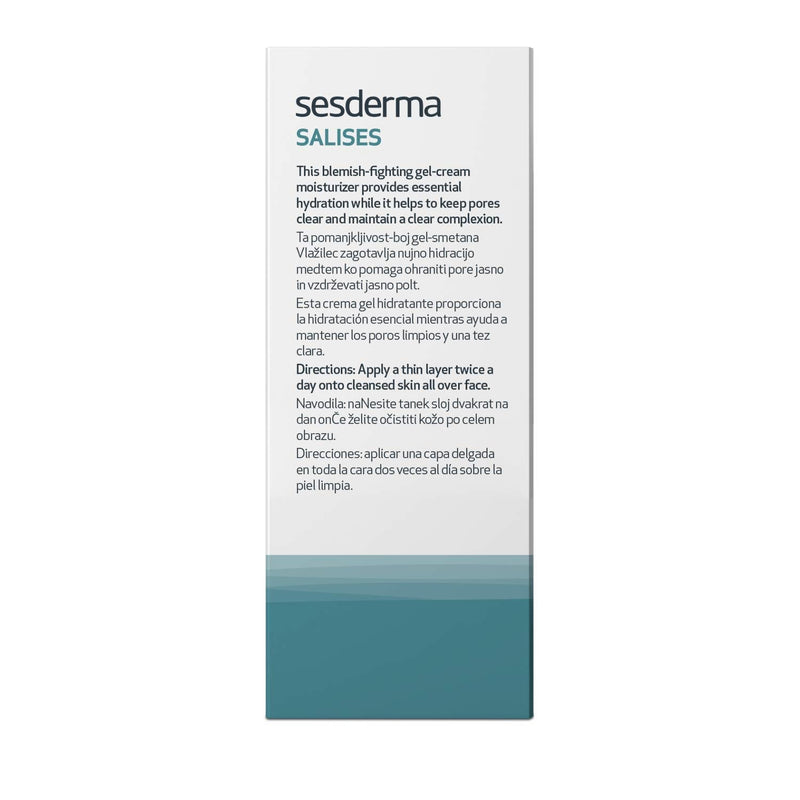 Sesderma SALISES Moisturizing Gel Cream, 1.7 Fl Oz Sesderma
