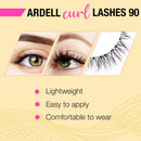 Andrea Curl False Lashes 90, 4 pack Andrea