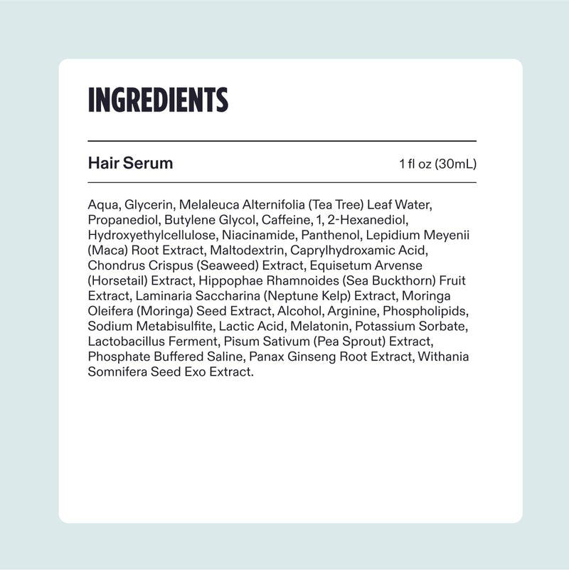 Nutrafol Men's Hair Serum, Clinically Tested to Support Visibly Thicker Hair and Scalp Coverage, Lightweight and Non-Greasy, for Daily Use - 30mL, 1 Bottle Infinity Warehouse