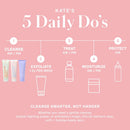 Kate Somerville Pore-fect Skin Edit Travel Kit : ExfoliKate, EradiKate, & Goat Milk Cleanser Holiday Gift Set Infinity Warehouse