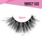 Real 3D Mink Lashes High Volume False Eyelashes Mink Strip 16mm Bushy Hand Made Strip Natural Fluffy Reusable Make Up Eyelashes For Women with Tweezers SWINGINGHAIR 1 pair SWINGINGHAIR Store
