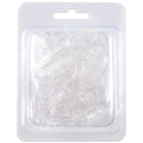 PANA USA Training Practice Tips - False Fake Nail Tips for Nail Manicure DIY Tech Nails Model Art Tools (Clear Tips) PANA