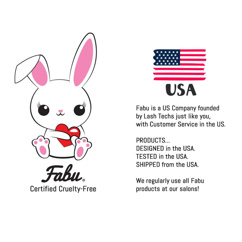 Professional Premade Fans for Lash Extensions – Handmade Russian Volume Lash Fan Tray – Natural Look, Cruelty-Free Mink Lashes for False Eyelash Extension Kit by Fabu, Matte Black, 5D 0.07 D-curl 9mm Fabu