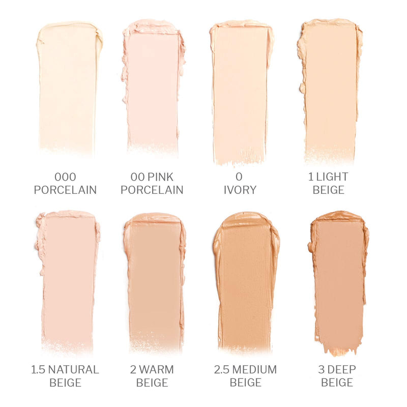 Camera Stick Foundation by True + Luscious - Full Coverage Cream Foundation - Non-Comedogenic & Hydrating Formula - Vegan, Paraben Free, & Cruelty Free - 0.49 oz (Shade 2: Warm Beige) True + Luscious Store