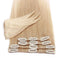 Clip in Human Hair Extensions 14 Inch 60g Thin Standard Weft 8 Pcs 18 Clips Soft Silky Straight Remy Hairpieces for Women Gift Beauty