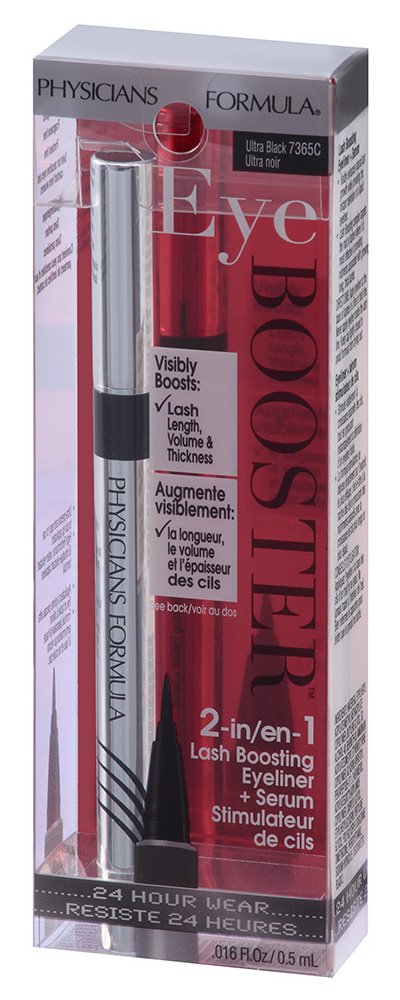 Physicians Formula Eye Booster 2-in-1 Lash Boosting Eyeliner + Serum, Ultra Black Physicians Formula