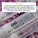 Cel MD Cuticle Oil Pen Nail Strengthener Repair Serum – Nail Repair For Damaged Nails – Helps Repair & Nourish Cracked Nails and Rigid Dry Cuticles - Set of 2 cel
