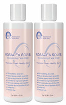 Rosacea Treatment Skincare for Women & Men - Face Wash, Rosacea Cream & Face Serum, Moisturizer Redness Reducing Skin Care with Aloe Vera, Hyaluronic Acid & Fruit Extracts, Made in USA by e70 Infinity Warehouse