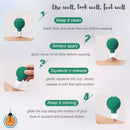 4 Pieces Facial Cupping Set - Vacuum Suction Cups, Silicone Cupping Therapy Set, Works for Fine Lines and Wrinkles, Anti-Aging, Muscle Relaxation, for Eyes Face and Body Vinban