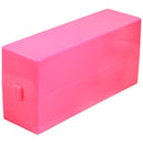 PANA Nail Drill Bit Holder Stand Display Organizer- Dust Proof Storage Container Box Case Tools for Home Use or Nail Salon - (30 Holes, Pink) PANA