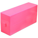 PANA Nail Drill Bit Holder Stand Display Organizer- Dust Proof Storage Container Box Case Tools for Home Use or Nail Salon - (30 Holes, Pink) PANA