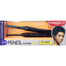 Kiss Red by Pencil Flat Iron Hair Straightener, 0.3 Inch, Ceramic Kiss