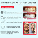 Zimba Teeth Whitening Strip, 28 Non-Sensitive White Strips Teeth Whitener for Tooth Whitening, Helps Remove Smoking Coffee Soda Wine Stain, 28 Strips (14 Stain Removal Treatments) (Watermelon, 1 Pack) Zimba