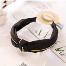Headbands For Women By World Top Designer,Cross Knot Hair Headband, Wrap With Fashion Soft Cloth,Comfortable Daily Wearing,Knot Headbands For Women,Fit For Women/Girls 3 Pack (La Paris) Exlinonline