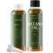 Batana Oil for Hair Growth, 100% Pure & Natural Raw Batana Oil, Dr. Sebi Organic Oil from Honduras, Care for Hair Thickness & Scalp & Skin, 4.23 fl oz, 1 Bottle with 2 Caps Infinity Warehouse