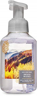 White Barn Candle Company Bath and Body Works Gentle Foaming Hand Soap - 8.75 fl oz - Many Scents! (Sweater Weather - Sage Eucalyptus Fresh Woods) Bath & Body Works