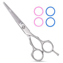 Equinox Barber & Salon Styling Series - Barber Hair Cutting Scissors/Shears - 6.0" Overall Length - Detachable Finger Rest - High Quality Stainless Steel Equinox International