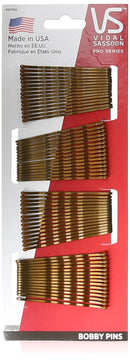 Vidal Sassoon Bobby Pins, Brown, 60 Count Vidal Sassoon