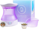 Yoni Steam Seat Set for Feminine Wellness & Self-Care - Vaginal Steamer with SteamSafe Temperature Control & Near Infrared & Red Light Therapy - V Steam at Home Kit with Yoni Herbs for Steaming Infinity Warehouse