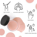 Beetles Dipping Powder 6 Colors Nude Pink Glitter Dip Nails Kit Starter Dip Powder System for French Nail Dip Set Manicure Nail Art Set,No UV/LED Nail Lamp Needed, 0.53 fl.Oz/Each beetles Gel Polish Store
