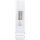 USA PANA Professional 3/32" Shank Size - Crystal Top Small or Large Barrel Carbide Bit - Nail Drill Bit for Dremel Machine (Gold, Silver - 4XC to Extra Fine Grit) (Large Barrel, Extra Fine, Silver) PANA