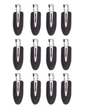 Conpru 12 pieces No Bend Hair Clips, No Crease Hair Clips, Makeup No Bend Hair Clips for Hair Styling and Makeup Application Conpru